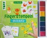Fingerstempeln. Bastelblock mit Stempelfarbe - Pia Pedevilla - 9783735890894