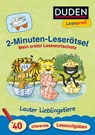 Leseprofi - 2-Minuten-Leserätsel: Mein erster Lesewortschatz. Lauter Lieblingstiere - Ulrike Holzwarth-Raether ; Ute Müller-Wolfangel - 9783737333672
