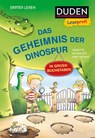 Duden Leseprofi - GROSSBUCHSTABEN: DAS GEHEIMNIS DER DINOSPUR, Erstes Lesen - Annette Neubauer - 9783737336635