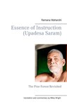 Essence of Instruction (Upadesa Saram) - Ramana Maharshi - 9783738600919