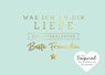 Was ich an dir liebe, beste Freundin - Adventskalender - Alexandra Reinwarth - 9783742325266