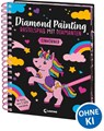 Diamond Painting - Bastelspaß mit Diamanten - Einhörner -  - 9783743215412