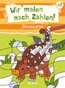 Wir malen nach Zahlen! - Dinosaurier - Loewe Kreativ - 9783743215764