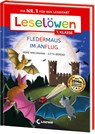 Leselöwen 1. Klasse - Fledermaus im Anflug (Großbuchstabenausgabe) - Heike Wiechmann - 9783743219007