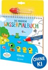 Das magische Wassermalbuch - Frühling -  - 9783743222137