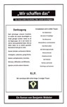 "Wir schaffen das" - Benjamin Webster - 9783745097009