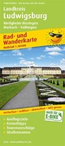 District of Ludwigsburg, cycling and hiking map 1:50,000 -  - 9783747303160