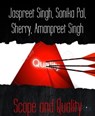 Scope and Quality - Jaspreet Singh ; Sonika Pal ; Sherry ; Amanpreet Singh - 9783748736158