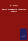 Reeves History of the English Law - W F Finlason - 9783752500042
