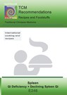 TCM - Spleen - Qi Deficiency + Declining Spleen Qi - Josef Miligui - 9783752894103