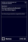 Die Korruptionsstrafbarkeit von Mandatsträgern - Olga Kakouri - 9783756015566