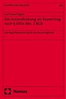 Die Instandhaltung als Bauvertrag nach § 650a Abs. 2 BGB - Kira-Therese Teigeler - 9783756022328