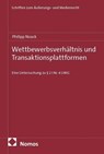 Wettbewerbsverhältnis und Transaktionsplattformen - Philipp Noack - 9783756037261