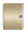Wochen-Cheftimer A5, Alu gold 2026 - Heye - 9783756413096