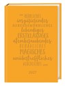 Kalenderbuch A6 gelb 2027 -  - 9783756417094
