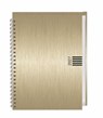 Wochen-Cheftimer A5, Alu gold 2027 - Heye - 9783756417636