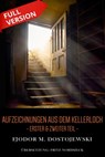 Aufzeichnungen aus dem Kellerloch - Fjodor M. Dostojewski - 9783756524907