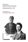 Briefwechsel 1904-1937 - Oscar Levy ; Elisabeth Förster-Nietzsche - 9783757401603
