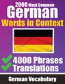 de Haan, A: 2000 Most Common German Words in Context | 4000 - Auke de Haan ; Skriuwer Com - 9783758411496