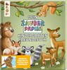 Mein Zauberpapier Kindergarten Freundebuch Wilde Waldtiere - Melanie Kraft - 9783772446733