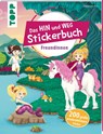 Das Hin-und-weg-Stickerbuch Freundinnen - Natascha Pitz - 9783772449796
