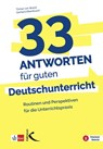 33 Antworten für guten Deutschunterricht - Tilman von Brand ; Gerd Eikenbusch - 9783772717925