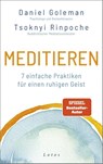 Meditieren - Daniel Goleman ; Tsoknyi Rinpoche - 9783778783061