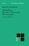 Abhandlung über die Verbesserung des Verstandes - Baruch de Spinoza - 9783787316434