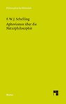 Aphorismen über die Naturphilosophie - Friedrich Wilhelm Joseph Schelling - 9783787335244
