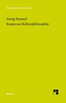 Essays zur Kulturphilosophie - Georg Simmel - 9783787338047