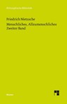 Menschliches, Allzumenschliches 2 (Neue Ausgabe 1886) - Friedrich Nietzsche - 9783787338221
