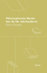 Philosophische Werke des 15./16. Jahrhunderts - Arnim Regenbogen - 9783787346929