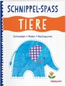 Schnippel-Spaß. Tiere. Schneiden - Malen - Nachspuren - Amanda Lott - 9783788646776