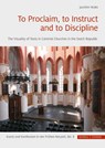 To Proclaim, to Instruct and to Discipline - Jacolien Wubs - 9783795438296