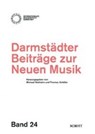 Darmstädter Beiträge zur Neuen Musik - SCHÄFER,  Thomas ; Rebhahn, Michael - 9783795712488