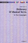 DICTIONARY OF MUSICAL TERMS IN FOUR LANG - ROBERTO BRACCINI - 9783795780760
