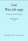 Was ich sage - Emil Coué - 9783796506093