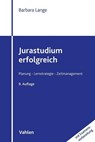Jurastudium erfolgreich - Barbara Lange - 9783800668717