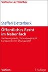 Öffentliches Recht im Nebenfach - Steffen Detterbeck - 9783800674268