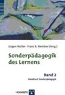 Sonderpädagogik des Lernens - Jürgen Walter ; Franz B. Wember - 9783801717094