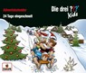 Die drei ??? Kids: Advenstkalender - 24 Tage eingeschneit -  - 9783803233356