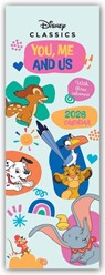 Disney Classics - You, Me and Us 2026 - Slimline-Kalender -  - 9783803531353