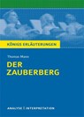 Der Zauberberg. Textanalyse und Interpretation - Thomas Mann - 9783804419421