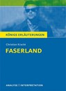 Faserland Textanalyse und Interpretation zu Christian Kracht - Christian Kracht - 9783804419582