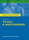 To Kill a Mockingbird. Königs Erläuterungen - Harper Lee - 9783804420427