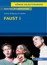 Faust I von Johann Wolfgang von Goethe - Textanalyse und Interpretation - Johann Wolfgang von Goethe - 9783804420694