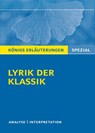 Lyrik der Klassik - Gudrun Blecken - 9783804430372