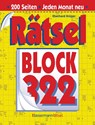 Rätselblock 322 (5 Exemplare à 2,99 EUR) - Eberhard Krüger - 9783809468615