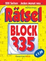 Rätselblock 335 (5 Exemplare à 2,99 EUR) - Eberhard Krüger - 9783809469346