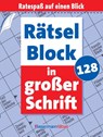Rätselblock in großer Schrift 128 (5 Exemplare à 2,99 EUR) - Eberhard Krüger - 9783809469520
